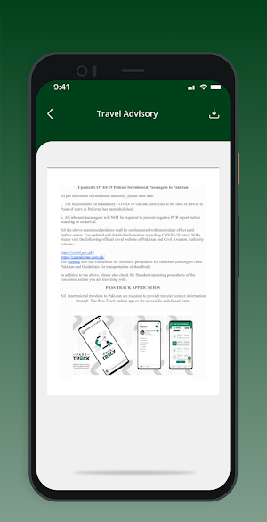 PAA Mobile Screenshot 1