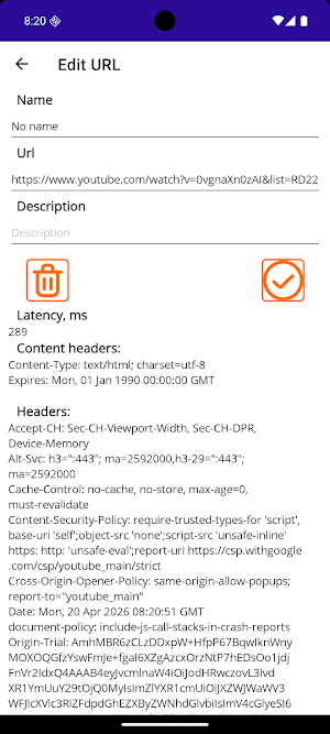 Web Access Monitor Screenshot 2