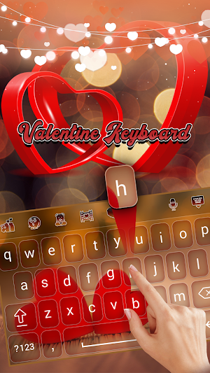 Valentine's  Keyboard Screenshot 3