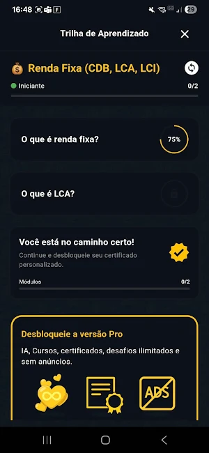 Academy Investing Screenshot 1