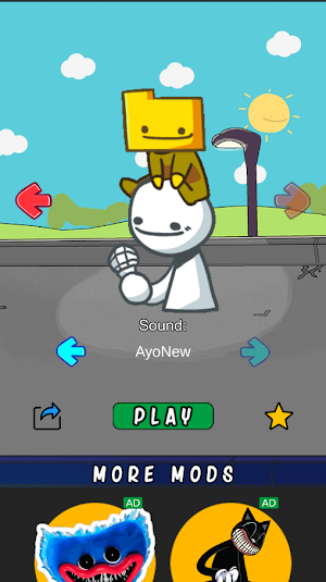 FNF Ron Mod Test Screenshot 3