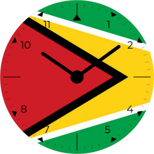 Guyana Analog Watch Face Screenshot 0