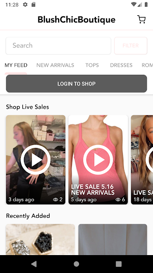 BlushChicBoutique Screenshot 1