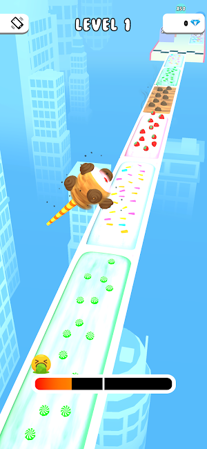 Cotton Candy Runner 3D Screenshot 1