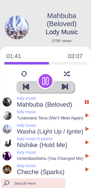 Lody Music Mahbuba Screenshot 0
