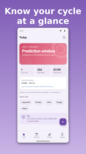 PrivatePeriod Tracker Screenshot 0