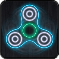 Fidget Spinner Neon