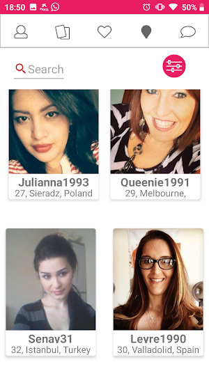Rencontre l'amour - app 100% gratuite Screenshot 0