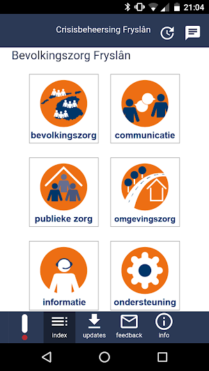 Crisisbeheersing Fryslân Screenshot 2