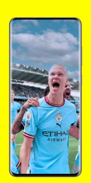 Erling Haaland 4K Wallpaper Screenshot 3