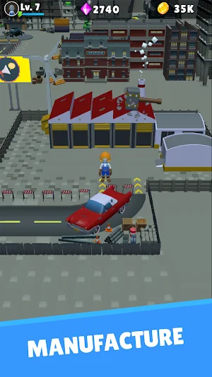 Car Factory: Build And Race Screenshot 2
