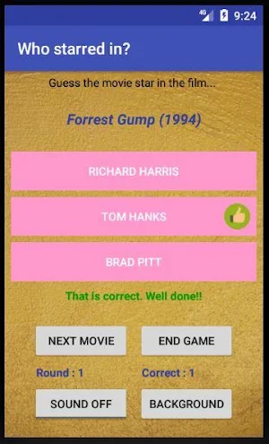 Who starred in? Screenshot 1