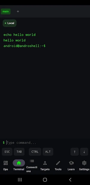 AndroShell Screenshot 1