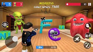 Alphabet Shooting Survival FPS Screenshot 2
