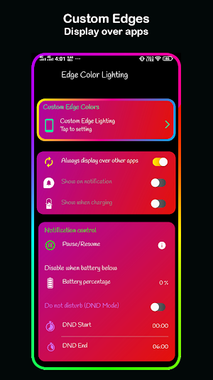 Neon Edge Lighting Screenshot 1