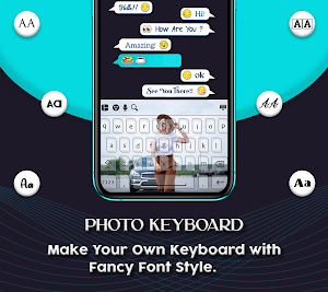 Photo Keyboard Themes & Fonts Screenshot 2