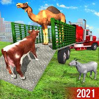 Farm Animal Transport Truck 3D
