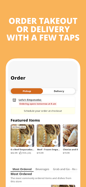 Leila's Empanadas Screenshot 0