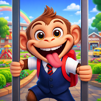 Monkey Student: School Pranks