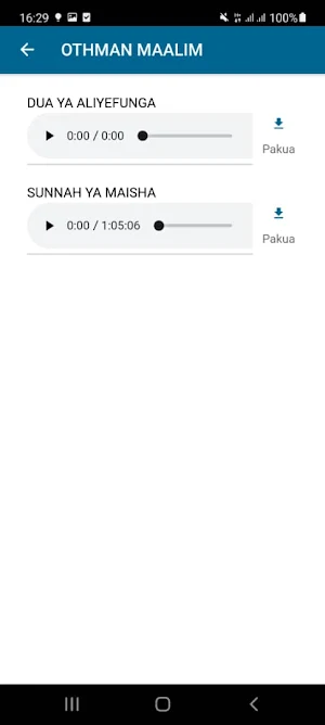 Mawaidha App Screenshot 0