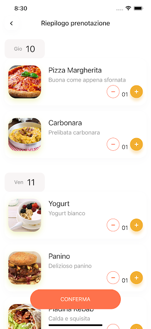 Formula Pranzo Screenshot 3