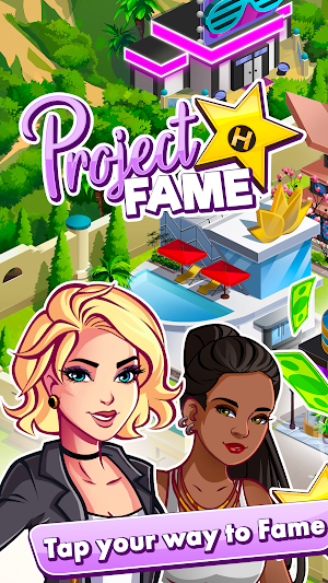 Project Fame: Build Idle Beauty Empire Screenshot 0