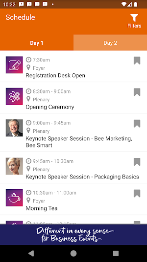 NT Business Events Screenshot 1