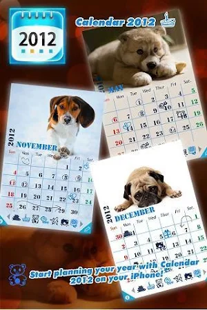 Calendar 2012 Screenshot 0