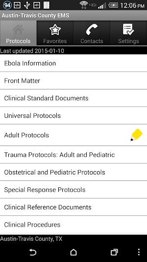 Austin-Travis County EMS Screenshot 2