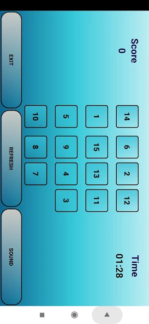 Game Fifteen Screenshot 1