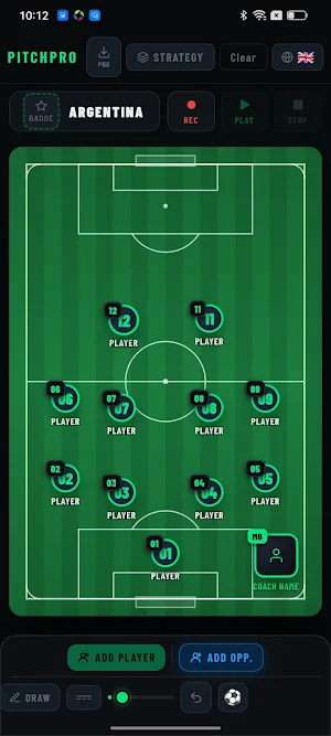 Football Tactics: PitchPro Screenshot 1
