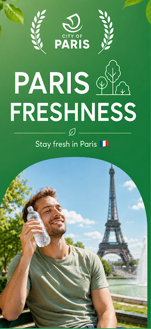 Paris Fraîcheur: cool parks Screenshot 0