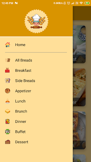 Bread Recipes (Offline) Screenshot 1