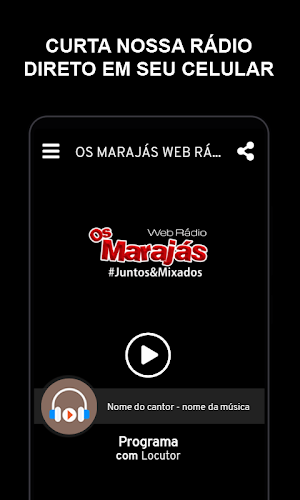 Os Marajás Web Rádio Screenshot 0