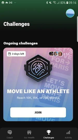 GoHealth Clubs Screenshot 2