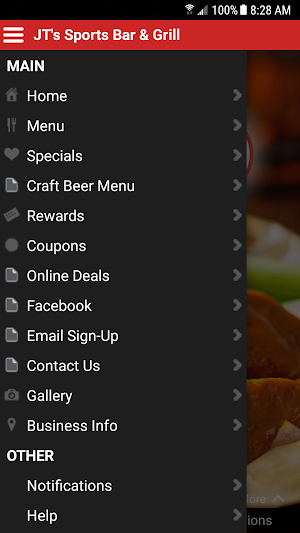 JT's Sports Bar & Grill Screenshot 1