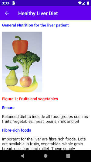 Liver Nutrition Screenshot 3