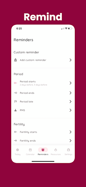 Life: Period Tracker Calendar Screenshot 2
