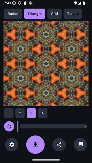Kaleidoscope Photo: Mirror Screenshot 2
