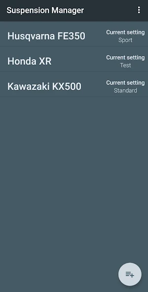 MX & Enduro Suspension Manager Screenshot 0