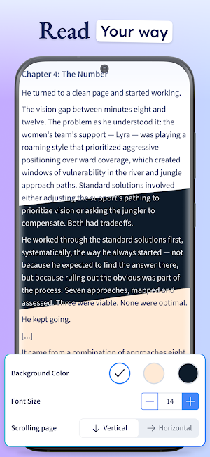 oioNovel: Novels & Stories Screenshot 3