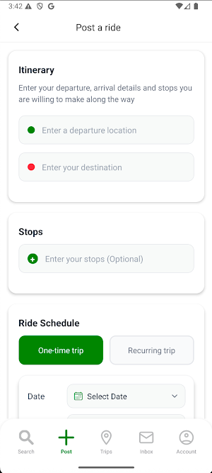 GogoKar Rideshare Screenshot 1