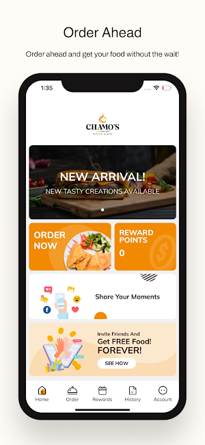 Chamo’s Bistro Bar Screenshot 0