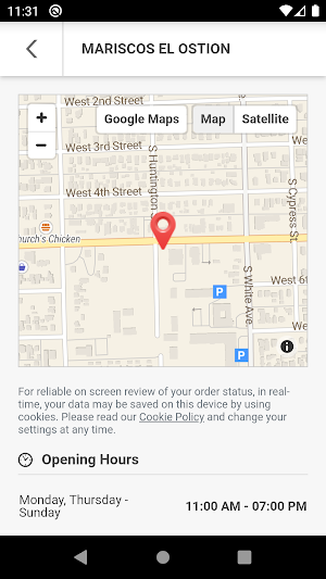 Mariscos el Ostion Pomona Screenshot 3
