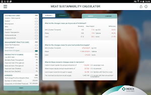 Meat Sustainability Calculator Screenshot 1