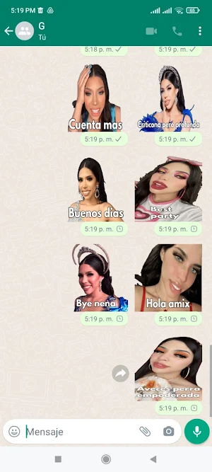 Stickers de Yeri Mua Screenshot 0