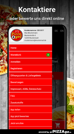 Pizza 4 You Neufahrn Screenshot 2