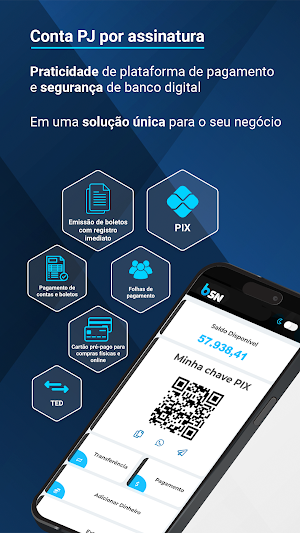 Bsn Conta, Cartão e Benefícios Screenshot 1