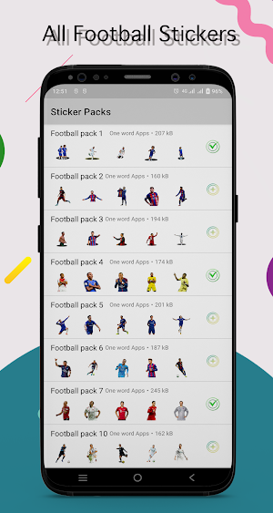 Football Stickers for WhatsApp Screenshot 3