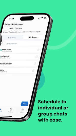 Chatmaid Schedule Screenshot 1